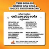 Culture Pop Soda, Lemon Lime, Probiotic Low Sugar Soda, Sparkling
