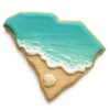 South Carolina State 3.75 Inch Cookie Cutter from The Cookie