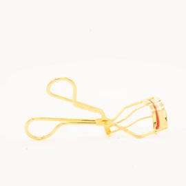 TANA Eyelash Curler Gold with Replacement Pad in Red Turbo - Pack of 1