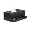Ansimple Tissue Case, Tissue Box with Drawers, Storage Box, Storage