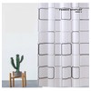 BERYART Waterproof Fabric Shower Curtain Liner - Soft Hotel Quality