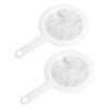 2-Piece 200-Mesh Ultra-Fine Juice Strainer Set, Smooth Fine Mesh for
