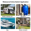 30A 12V-24V IP65 Waterproof Cable Switch AYWHP Waterproof Inline Switch