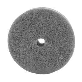 LDEXIN 10Pcs Nylon Fiber Polishing Buffing Wheels 75mm/3" Deburring Wheel for Grinder Buffing Machine, Polishing Disc Wheel, Grey