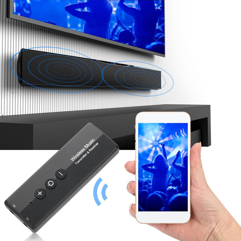 ZF-360A 3 In 1 ABS Bluetooth 5.0 Transmitter Receiver 300mAh