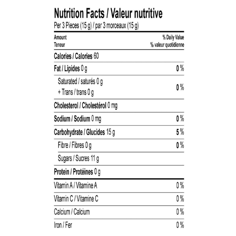 Generic Kerr's Ginger Drops 200g with mixed fruits - kerrs