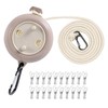 Portable Travel Clothesline Cord, Adjustable 26ft Camping Clothes line, Laundry