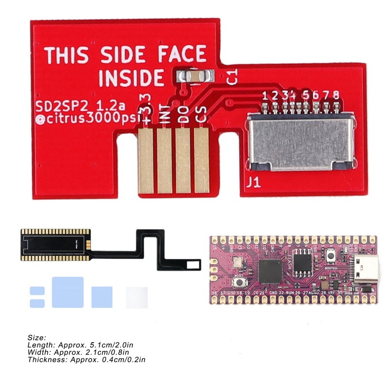for RPi Picoboot FPC Flex Ribbon Cable with SD2SP2 SDLoad