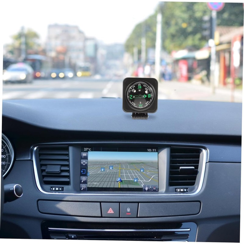 Outdoor Car Compass Compass Ball Adjustable Car Direction Decoration Boat