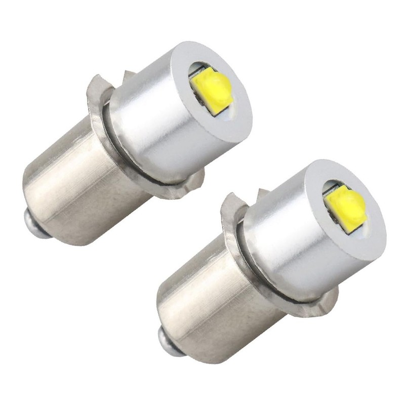 ShuoHui Upgrade LED Flashlight Bulb P13.5S 3V-12V LED Bulb 3V