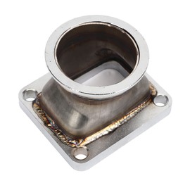 V Band To T4 Turbo Flange , V Band Adaptor 2 . 5in Long Lasting Stainless Steel for Cars Trucks