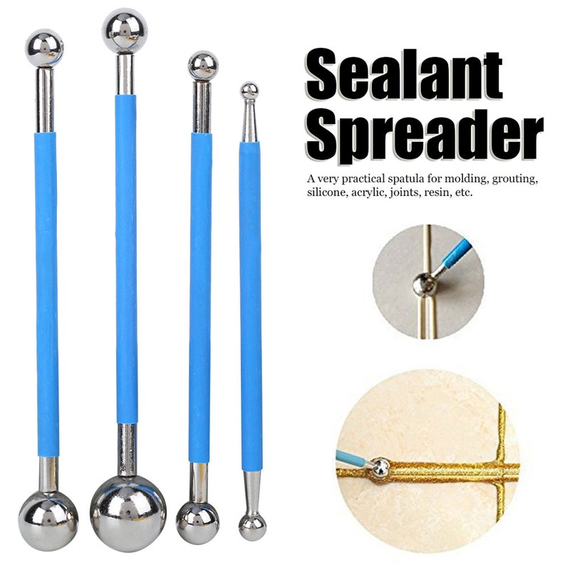 22Pcs/Set Plastic Sealant Spreader Glass Glue Caulking Scraper Sewing Beautify