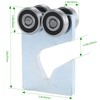 Fuperoo 4-Wheel Trolley Assembly Rollers.Strut Channel Rollers Trolley.for use with