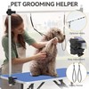DWVO 42'' Dog Grooming Table, Foldable Pet Grooming Table with