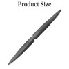 Half Round Wax File, 8'' Double Ended Flat Wax Work