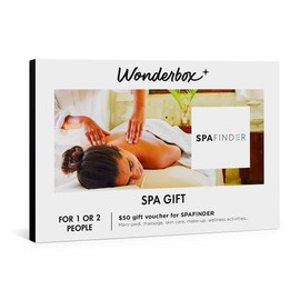 Wonderbox – Original Gift Idea - Experience Gift – Spa Gift - Spa Finder Voucher - For 1 or 2 people – Relaxing gift