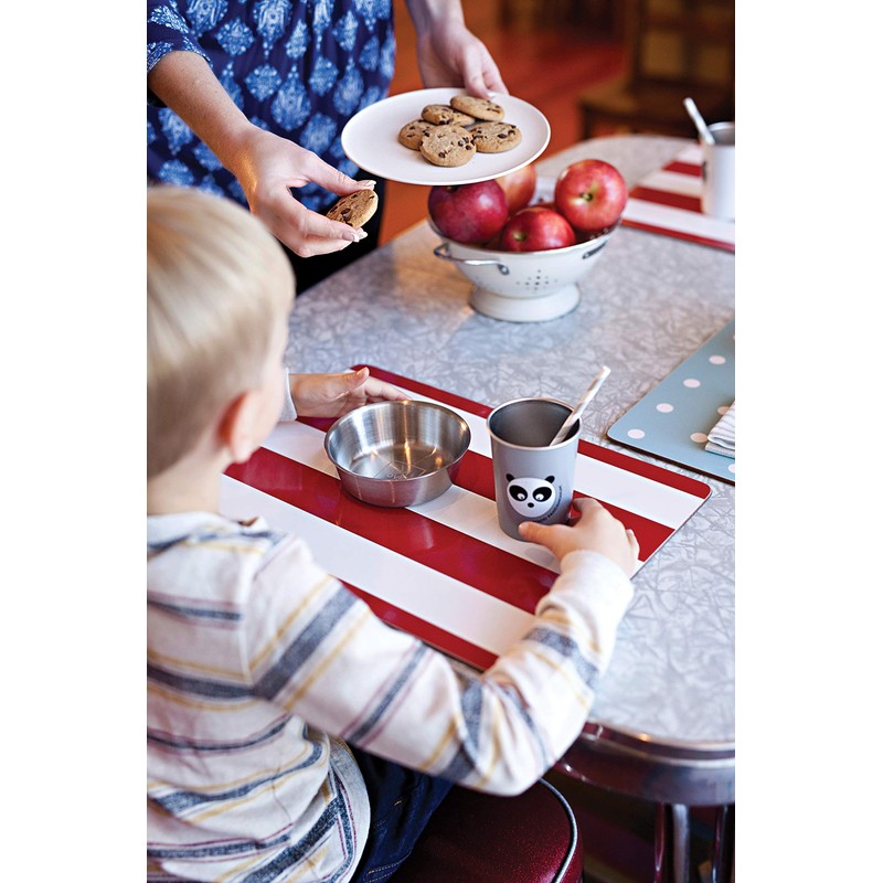 Red Rover 20008 Stainless Steel Animal Kids' Cups, 3 x
