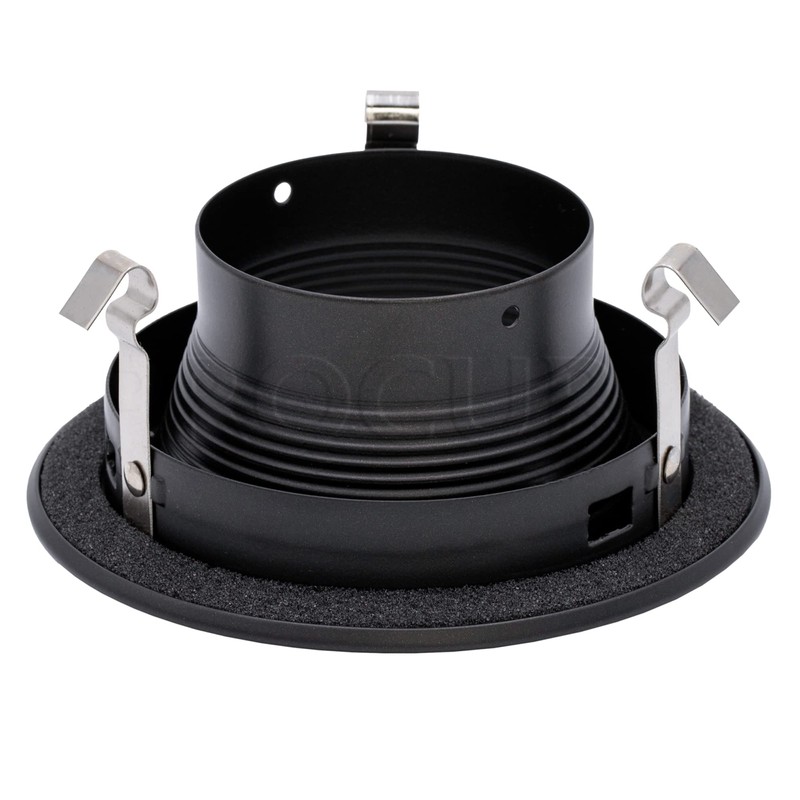 PROCURU [6-Pack] PROCURU 4inches Recessed Can Light Metal Trim with