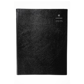 Collins Leadership 2025 Diary for Professionals - A4 Week to View Business Planner (Appointments) - Graphite - (CP6740.99-25) - Premium Professional Appointments Planner with Leathergrain Cover