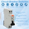 IVEOPPE FI/LS Switch, Fi LS Switch, Fi Circuit Breaker 16A,
