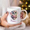 GRAZDesign Personalisierte Tasse mit Namen Eule Ich liebe dich, Geschenk