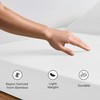 Linenwalas 100% Natural Bamboo Only Fitted Sheet With Secure Elastic