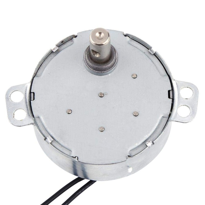 Akozon 220-240V AC Synchronous Motor, 1Pc Gear Motor 4W CW/CCW,