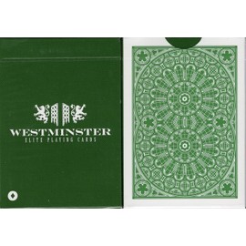 Penguin Magic Westminster Playing Cards Poker Size Deck USPCC Green Custom Limited Edition