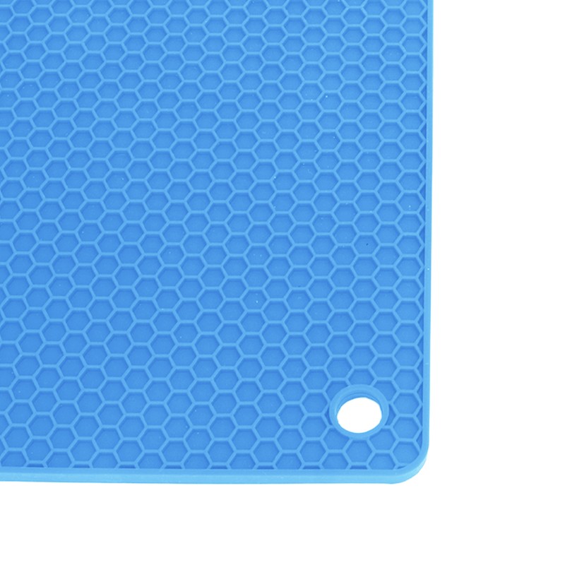5 PCS 2 Round 3 Square Silicone Honeycomb Mat Multipurpose