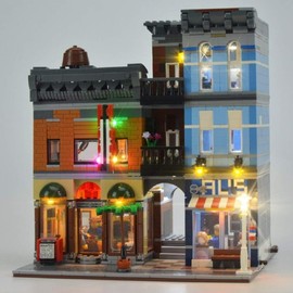 Butterfly Designs UK LED Light Kit for Creator 10246 Expert Detective's Office Lighting USB **Does Not Include Model**