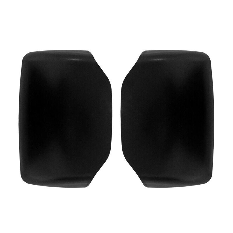 HIGHSOAR Black Hood Mirror Cover Pair For Kenworth T680 T880