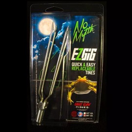 No Mytth MytthStix 3-pc telescoping pole & EZGIG® 4 Tine Frog / Fish Gig Combo