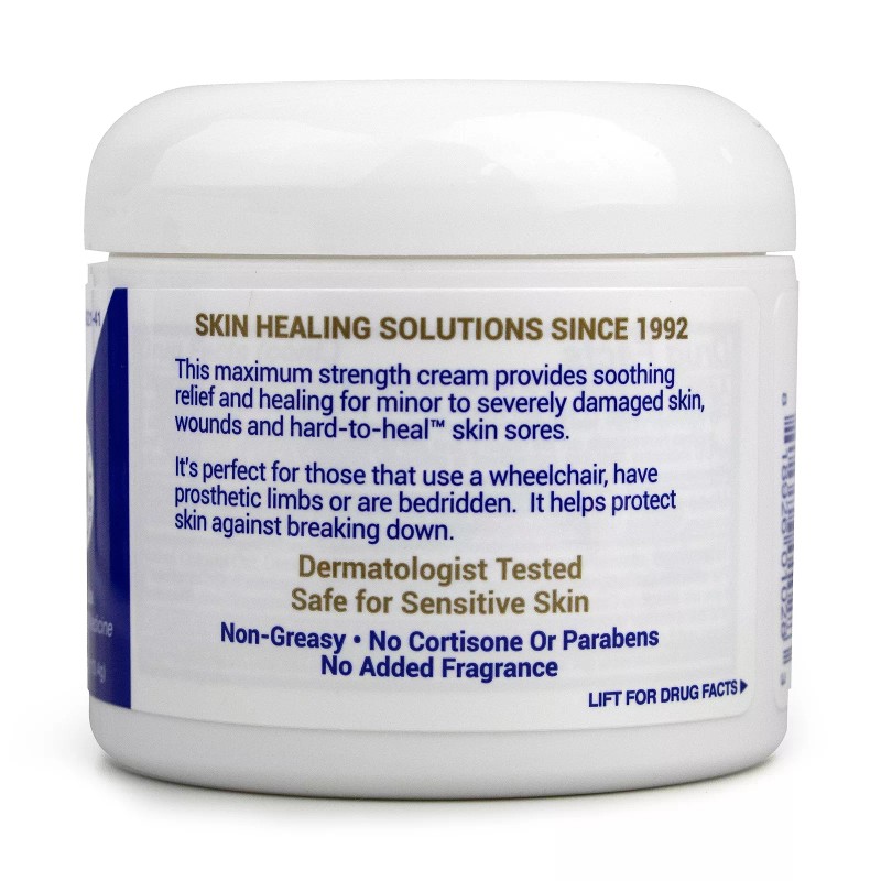 TriDerma Pressure Sore Relief Cream FSA Eligible Fast Healing Calendula