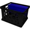 Storex Premium File Crate with Handles – Letter and Legal