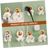 ABOOFAN 2Pcs Creative Cartoon Wall Hooks Adornment Power Plug Hooks