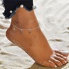 Deyanse Silver Anklets for Women, 925 Sterling Silver Women's Anklets,