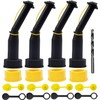 Gas Can Spout Replacement Universal Kit Leakproof Angle Nozzles Gasket