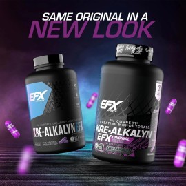 Efx Sports Kre-alkalyn Efx Creatina Monohidrato 240caps Sfn Sin Sabor