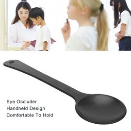 Eye Occluder for Eye Exams, Eye Occluder Lightweight Full Cover Handheld Professional Vision Test Occluder Plastic Vision Optics Optometry Instrument for Eye Chart Exam Eye Test Chart