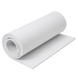 AMZQNART EVA Foam 8mm, Cosplay Foam 16 x 59in (6.5sqft) White, Suitable for Large Foam Cosplay Modeling, DIY Projects, Crafts, Ultra High Density 90 kg/m3.