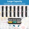 ACWOO Weekly Pill Box Organiser, Portable Travel Pill Boxes 7