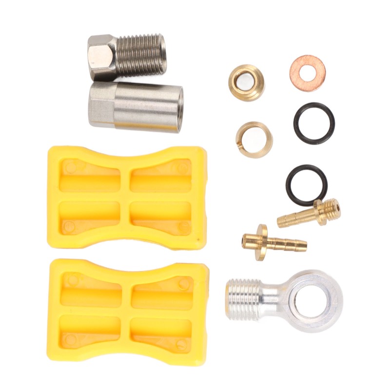 Bike Brake Hose Connector Reusable Olive Connecting Insert Hydraulic Connector