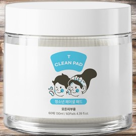 Warp Lab Skin Tone Improvement Skin Refreshing Skin Trouble Puberty Cleansing Moisture Pad 60 sheets 1 130ml / 와프랩 피부톤개선 피부리프레시 피부트러블 사춘기 청소년 클렌징 수분 패드 60매 1개 130ml