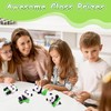 4 pcs Panda Erasers for Kids Classroom Prizes，Large Size Puzzle