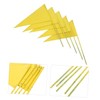 WOONEKY 5Pcs Durable Marking Flags for Garden Irrigation Lawn Projects
