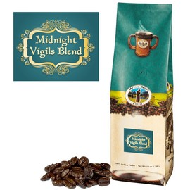 Mystic Monk Coffee: Midnight Vigils Blend Whole Bean - 12 ounce bag