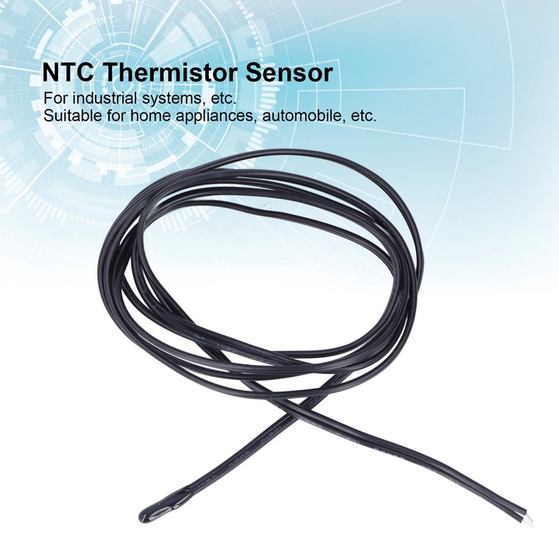 10Pcs NTC Thermistor Sensor PVC Epoxy Resin NTC Temperature Probe