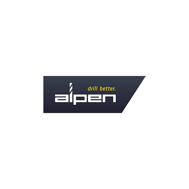 Alpen 500007100 7 5-12 F4 KM SDS-Plus Hammer Drill Bits,