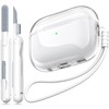 MHYALUDO Airpods Pro 2nd Gen / 1st Generation Case Cover,