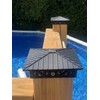 Fence & Deck Rite offers uniquely designed post caps made